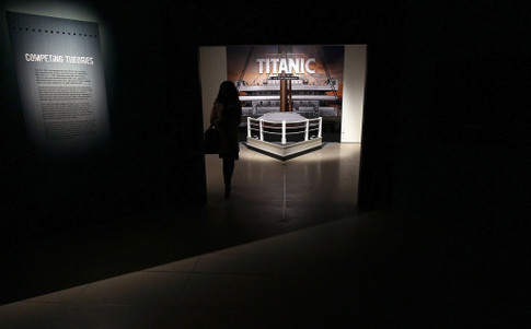 В Вашингтоне открылась выставка, посвященная 100-летию гибели "Титаника". Фото AFP