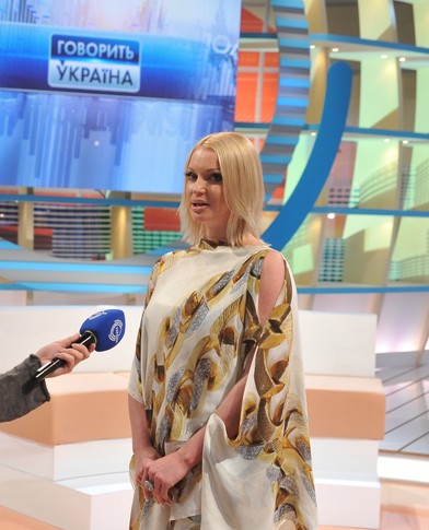 Анастасия Волочкова. Фото: телеканал "Украина"