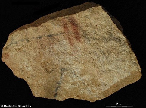 Ученые обнаружили древнейшие в Европе наскальные рисунки. Фото с сайта Daily Mail