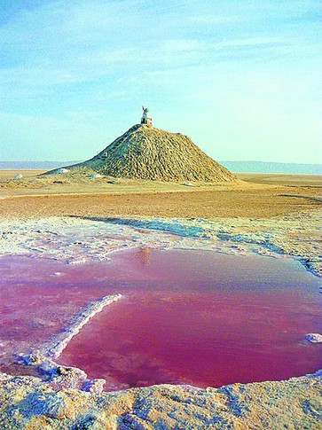 Соленое озеро Шотт-эль-Джерид. Фото: Л. Колб