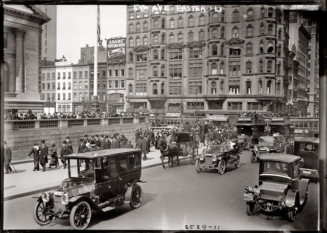 Пятая авеню, Нью-Йорк, 1913 год