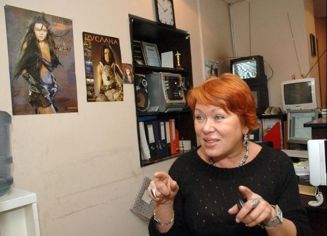 Агентство Русланы. Во Львове за офисом присматривает ее мама. Фото: пресс-служба певицы