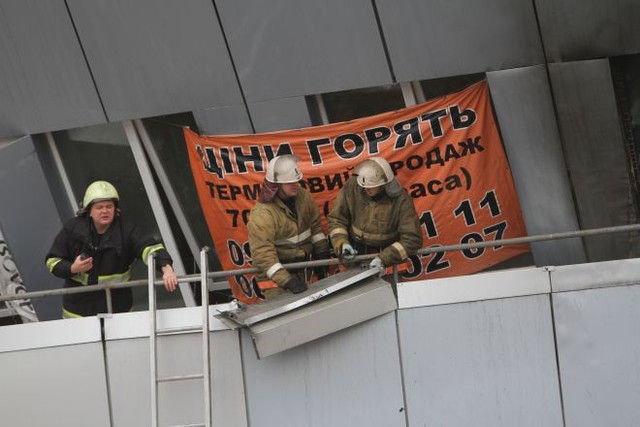 Пожарные. Потушили пожар за час. Никто из людей не пострадал | Фото: Григорий Салай