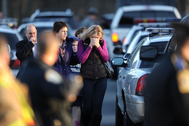 Это вторая по количеству жертв бойня в школе в истории США, фото AFP