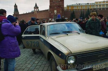 Задержание Бренера. В 90-е отделался штрафом. Фото Artkladovka.ru