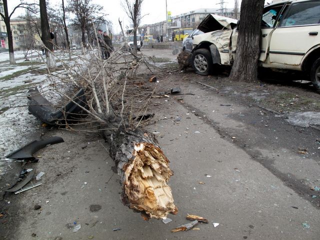 ДТП на Харьковском шоссе. Фото: УГАИ Киева