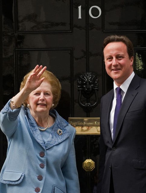 С нынешним премьер-министром Великобритании Дэвидом Кэмероном