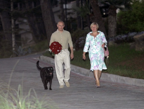 Владимир и Людмила Путины, фото с сайта news.ru.msn.com