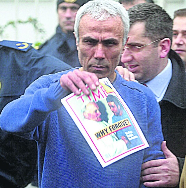 Террорист. Мехмет Али Агджа выстрелил в Папу Иоанна Павла II. Фото: АFP