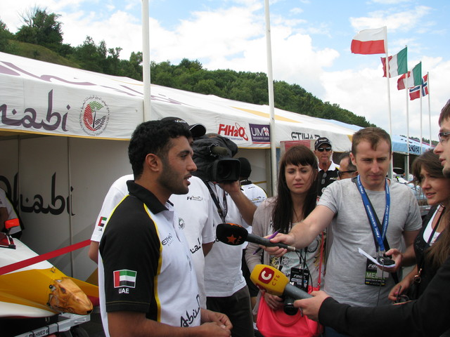 Участники соревнований общались с прессой