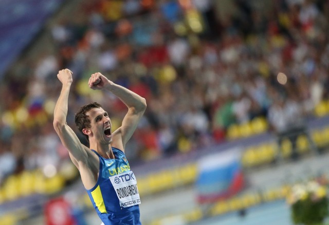 Богдан Бондаренко показал результат 2,41 метра. Фото AFP