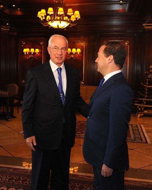 Азаров обсудил с Медведевым сотрудничество с Таможенным союзом, фото kmu.gov.ua