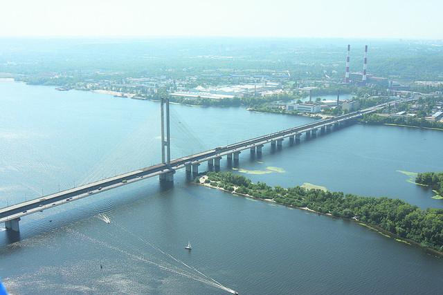 Южный мост. В районе Корчеватого обещают мост для Кольцевой | Фото: Григорий Салай