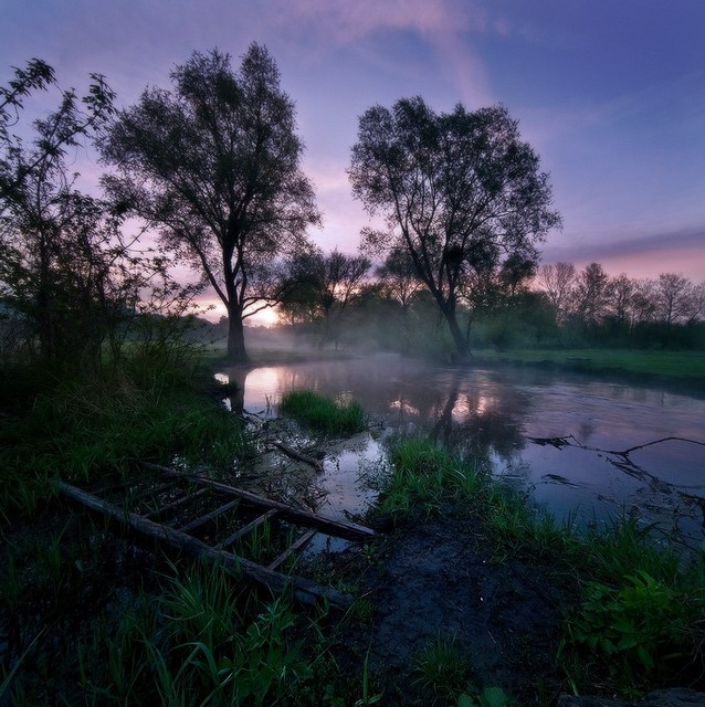 Природные спецэффекты по утрам. Фото: С.Саламанов