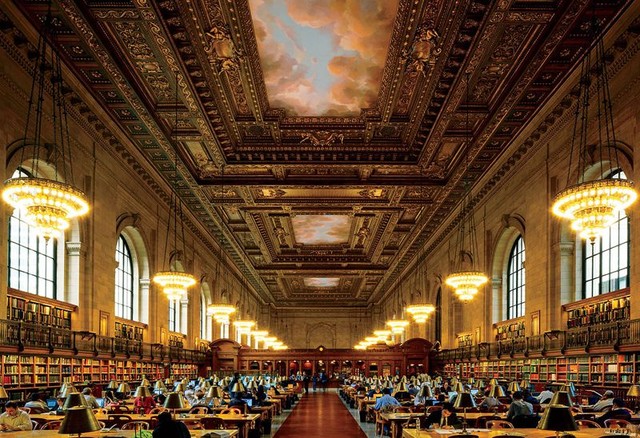 Нью-йоркская общественная библиотека, США