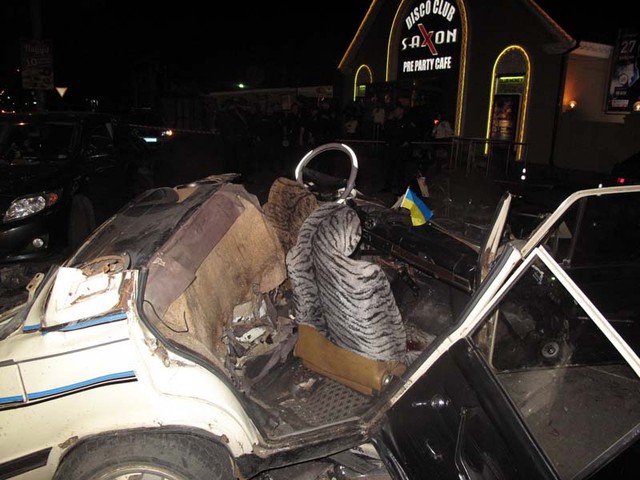 Пьяный водитель устроил в Киеве масштабное ДТП