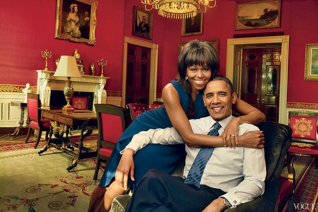 Барак и Мишель Обама, апрель 2013 года