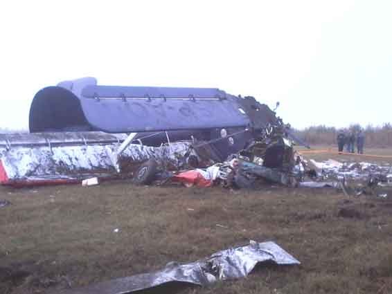 На Волыни разбился самолет. Фото: prokovel.com