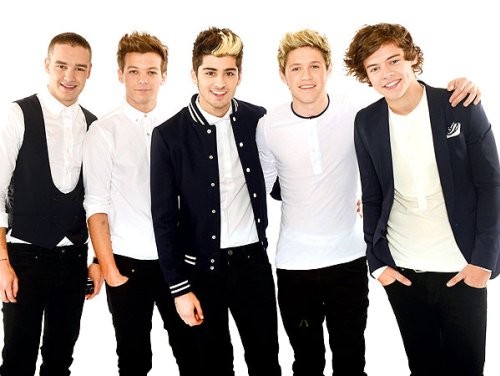 1. Группа One Direction<br />
One Direction — англо-ирландский бойз-бэнд, основанный в Лондоне в 2010 году, в состав которого входят пять молодых людей: Гарри Стайлс, Луи Томлинсон, Найл Хоран, Зейн Малик и Лиам Пейн. Они подписали контракт со звукозаписывающей компанией Саймона Коуэлла под названием Syco Records после своего выступления на шоу The X Factor. В Северной Америке группа подписала контракт с Columbia Records. One Direction стали всемирно известными после релиза своего дебютного альбома Up All Night в начале 2012 года. Сингл 