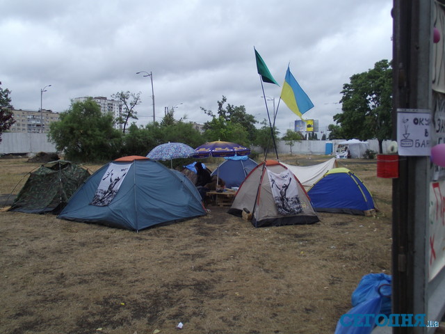 лагерь в августе