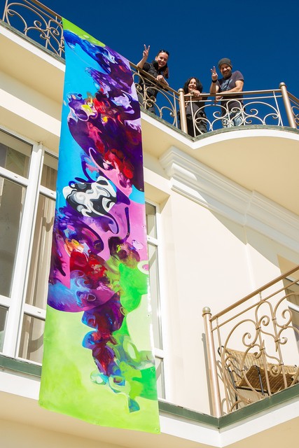 Бахайден. 5-метровые полотна немца украшали курортный отель. Фото: ArtLine