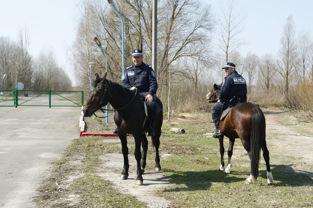 Охрана. Такие конные патрули ловят браконьеров. Фото: С. Николаев