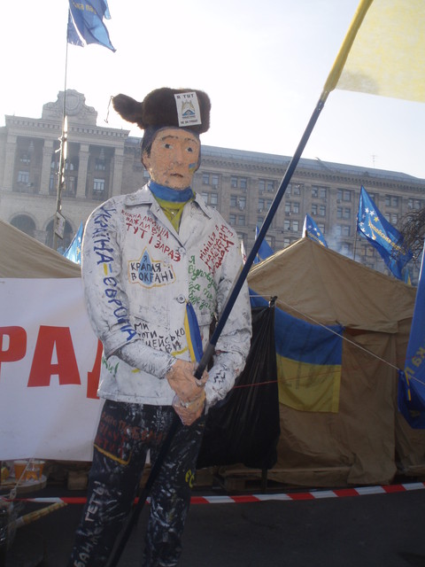 Быт Евромайдана. Фото А. Захарова