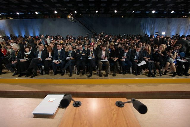 Пресс-конференция Владимира Путина. Фото ИТАР-ТАСС