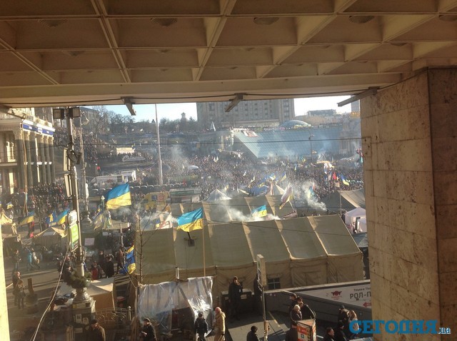 Митинг на Майдане. Фото: И. Геращенко, "Фейсбук"
