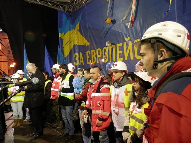 Врачей Евромайдана наградили за спасение митингующих. Фото: facebook.com/maidanmed