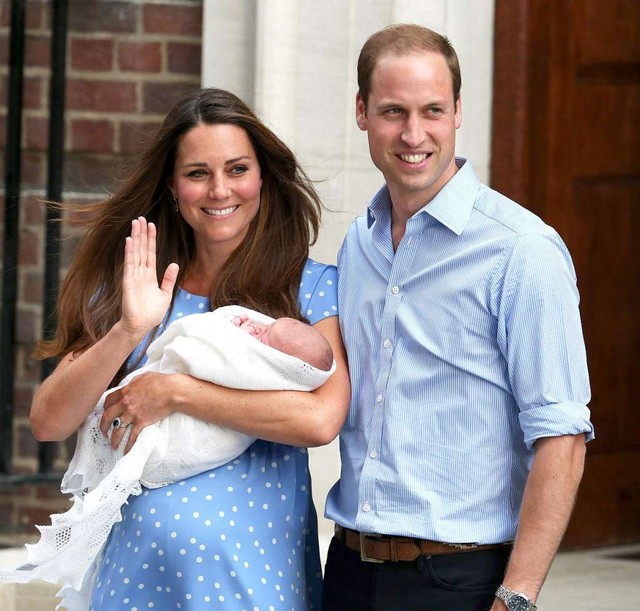 Принц Уильям и  герцогиня Кейт <br />
22 июля 2013 года в 16:24 по местному времени у принца Уильяма и герцогини Кембриджской Кейт Миддлтон родился мальчик. Вес новорожденного составил 3,8 килограмма. 24 июля 2013 года было объявлено, что имя первого ребенка Принца Уильяма — Джордж (Георг) Александр Луи.<br />
