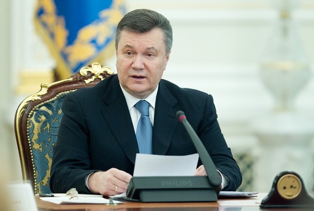 Президент Украины Виктор Янукович. Фото: М. Маркив<br /><br />
