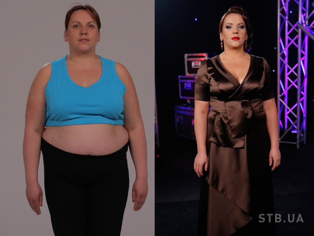 Мачеха Татьяны – 32-летняя домохозяйка Олеся Зинькив – похудела на 16 килограммов. До проекта она весила 106 килограммов, после – 90. Олеся стала легче на 15,09%.<br />
