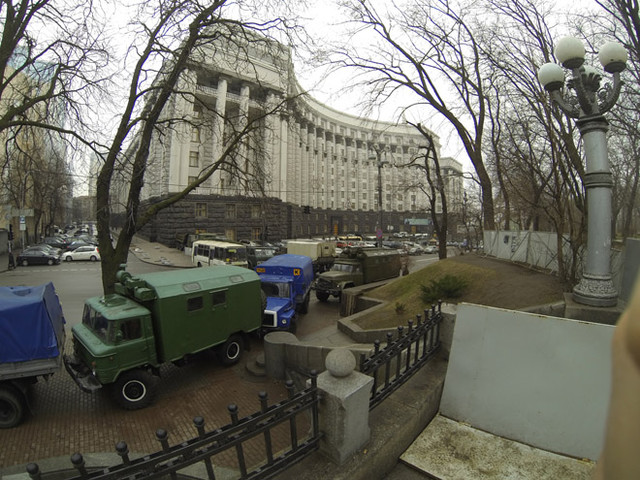 Пересечение улицы Грушевского и Садовой. Фото: Ус С., Сегодня.ua