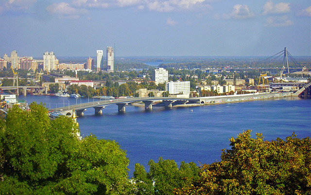 Гаванский мост – самый молодой мост в Киеве. Фото:relax.com.ua