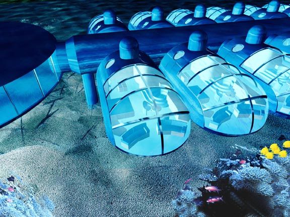 Подводный гостиничный комплекс на Фиджи<br />
В коралловой лагуне, недалеко от Фиджи, построят подводный гостиничный комплекс 