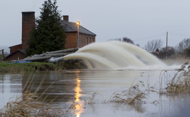 Британцы страдают от наводнений