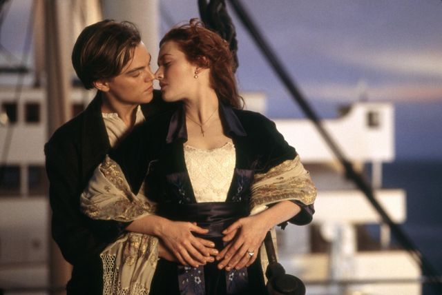 Титаник – Кейт Уинслет и Леонардо Ди Каприо. <br />
