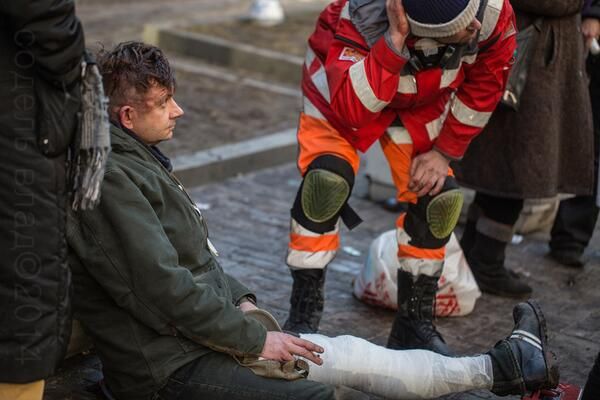 Александру Пипе сломали ногу. Фото: Влад Содель