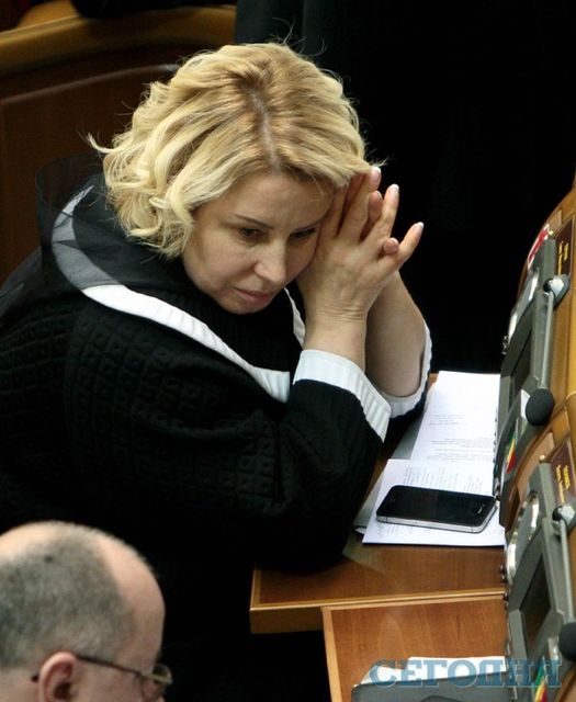 Анна Герман тоже голосовала за обращение к Гаагскому суду по поводу высших гослиц страны | Фото: Григорий Салай