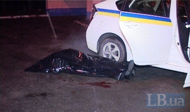 В Киеве расстреляли сотрудников ГАИ. Фото: lb.ua