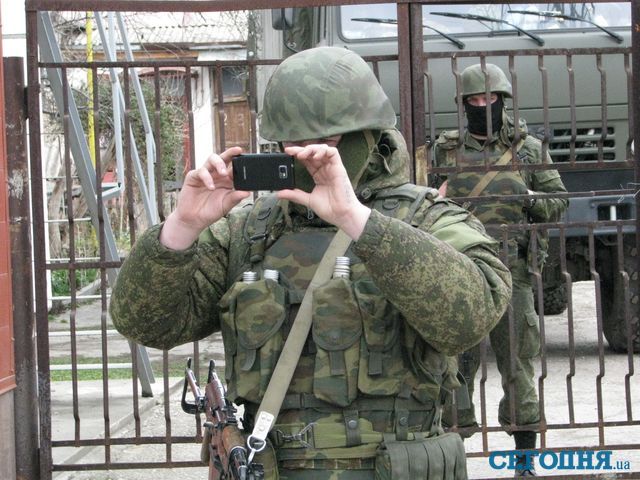 Вот кадр! Солдат из России делает снимки 