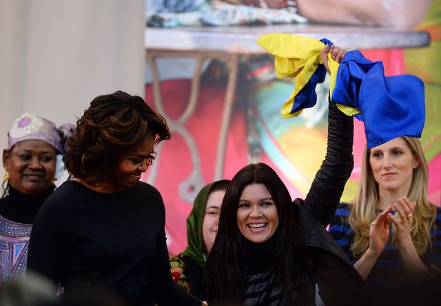 Руслана поллучила Международную награду за мужество, фото AFP
