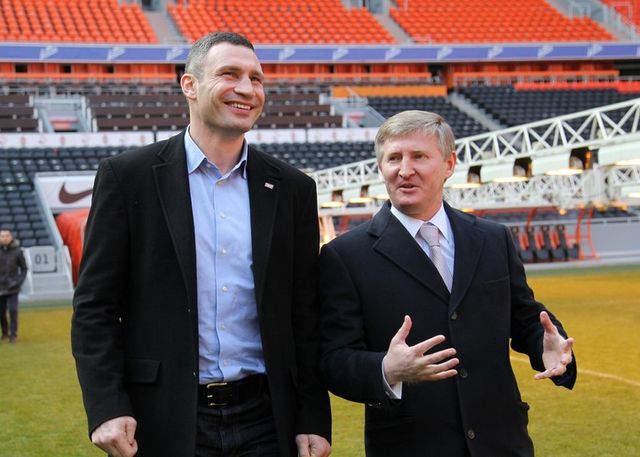 Кличко и Ахметов обсудили на встрече пути решения кризиса в Украине, фото shakhtar.com
