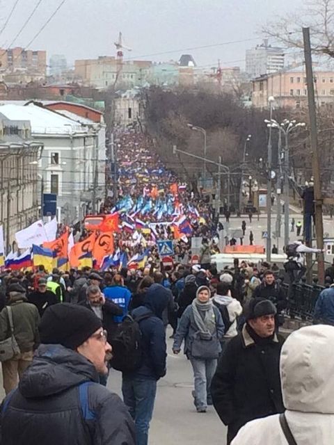 "Марш мира" в Москве. Фото: Facebook.com