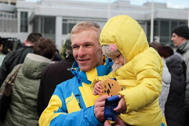 Украинские олимпийцы. Фото пресс-службы аэропорта "Борисполь"