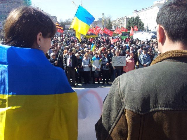 Херсон за единую Украину Фото: Максим Плаксин