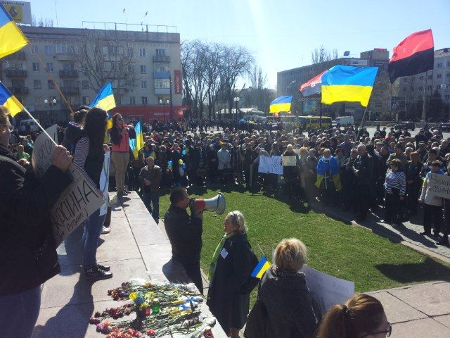 Херсон за единую Украину Фото: Максим Плаксин