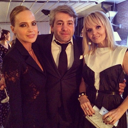 Наталья Чистякова-Ионова, Валерия и гость вечера. Фото:Instagram.com