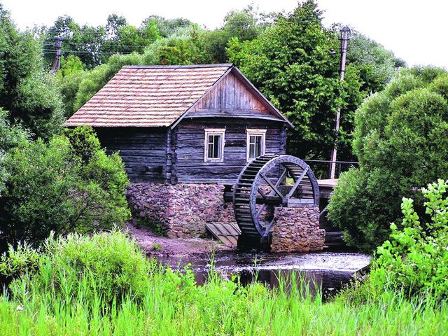 Селезовка. Старая водяная мельница